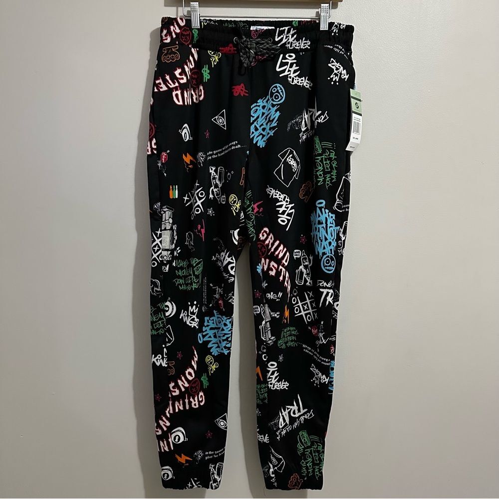 Fresh Prints of Bel Air Drill Clothing Co Novelty Grind Monster Sweatpants Sz L